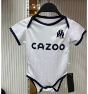 2022-23 Marseilles Home Infant Soccer Jersey Little Baby Kit