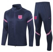 2020 EURO England Navy Training Kits Jacket Top with Trousers