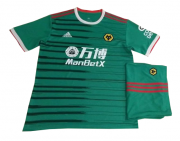 Kids Wolverhampton Wanderers 2019-20 Third Away Soccer Shirt With Shorts