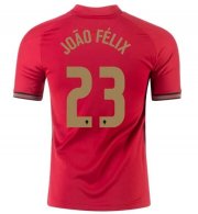2020 EURO Portugal Home Soccer Jersey Shirt JOÃO FÉLIX #23