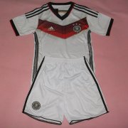 Kids 2014 World Cup Germany Home Whole Kit(Shirt+Shorts)