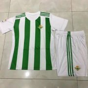 Kids Real Betis 2017-18 Home Soccer Shirt With Shorts