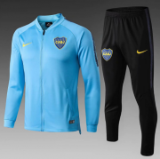 2018-19 Boca Juniors Light Blue Training Kits Jacket and Pants