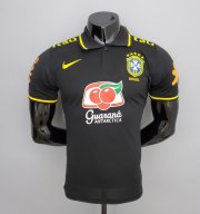 2021-22 Brazil Black Polo Shirt