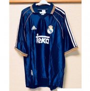 1998 Real Madrid Retro Blue Away Soccer Jersey Shirt