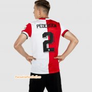2021-22 Feyenoord Home Soccer Jersey Shirt with Pedersen 2 printing
