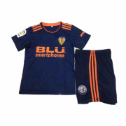 Kids Valencia 2018-19 Away Soccer Shirt With Shorts