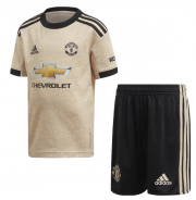 Kids Manchester United 2019-20 Home Soccer Shirt With Shorts