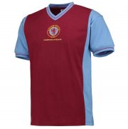 1981-82 Aston Villa Retro Home European Cup Winners Soccer Jersey Shirt