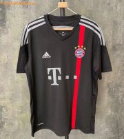 2014-15 Bayern Munich Retro Black Away Soccer Jersey Shirt