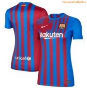 2021-22 Barcelona Women Home Soccer Jersey Shirt
