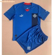 Kids Iceland 2022-23 Home Soccer Kits Shirt with Shorts