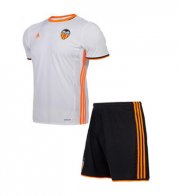 Kids Valencia 2016-17 Home Soccer Shirt With Shorts