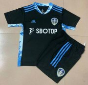 2020-21 Leeds United FC Kids Goalkeeper Soccer Kits Shirt With Shorts
