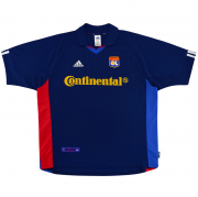 2001-02 Olympique Lyonnais Retro Away Soccer Jersey Shirt