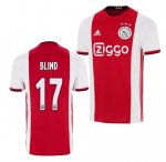 2019-20 Ajax Home Soccer Jersey Shirt Daley Blind 17