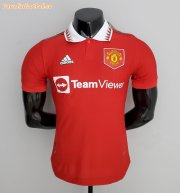 Leaked Version 2022-23 Manchester United Home Soccer Jersey Shirt Player Version