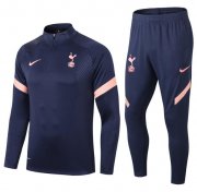 2020-21 Tottenham Hotspur Dark Blue Sweatshirt training Kits with Trousers