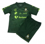 Kids Santos Laguna 2019-20 Away Soccer Shirt With Shorts