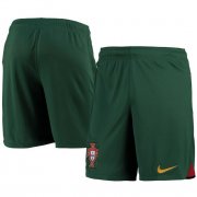 2022 FIFA World Cup Portugal Green Home Soccer Shorts