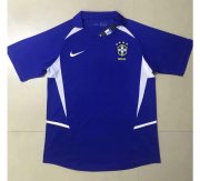 2002 Brazil Away Retro Soccer Jersey Shirt
