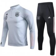 2020 Germany Light Grey Sweat Shirt and Pants Training Kit