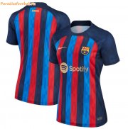 2022-23 Barcelona Home Women Soccer Jersey Shirt