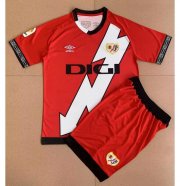 Kids Rayo Vallecano 2022-23 Away Soccer Kits Shirt With Shorts