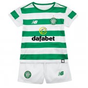 Kids Celtic 2018-19 Home Soccer Shirt With Shorts