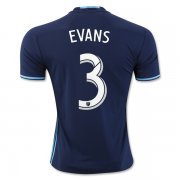 2016-17 Seattle Sounders 3 EVANS Third Soccer Jersey