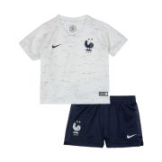 2 Stars Kids France 2018 World Cup Away Soccer Kit (Jersey + Shorts)