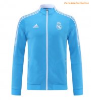 2021-22 Real Madrid Blue Training Jacket