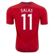 2016 Chile Salas 11 Home Soccer Jersey