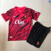 Kids Real Mallorca 2022-23 Home Soccer Kits Shirt With Shorts