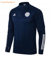 2021-22 Leicester City Royal Blue Training Sweatshirt