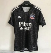 2021-22 Colo-Colo Away Black Soccer Jersey Shirt