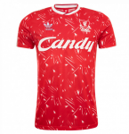 89-90 Liverpool Retro Home Soccer Jersey Shirt