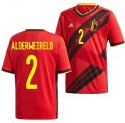 2020 EURO Belgium Home Soccer Jersey Shirt Toby Alderweireld #2