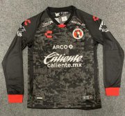 2020-21 Club Tijuana Long Sleeve Black Soccer Jersey Shirt