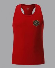 2020-21 Manchester United Red Narrow-Back Vest Soccer Jersey Shirt