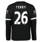 2015-16 Chelsea TERRY #26 LS Third Soccer Jersey