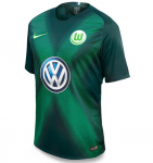 2018-19 VfL Wolfsburg Home Soccer Jersey Shirt