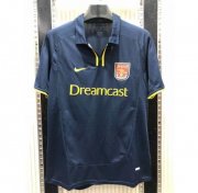 2000 Arsenal Retro Blue Away Soccer Jersey Shirt