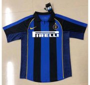 2001-02 Inter Milan Retro Home Soccer Jersey Shirt
