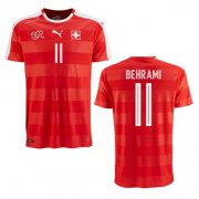 2016 Switzerland Behrami 11 Home Soccer Jersey