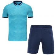 Tottenham Hotspur Style Customize Team Blue Soccer Jerseys Kit(Shirt+Short)