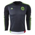 2015-16 Mexico LS Home Soccer Jersey Black