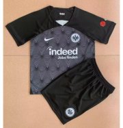 2022-23 Eintracht Frankfurt Kids Away Soccer Kits Shirt With Shorts