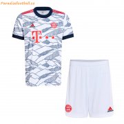 2021-22 Bayern Munich Kids Third Away Soccer Youth Kits Shirt With Shorts