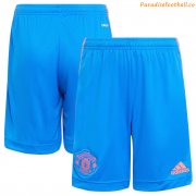 2021-22 Manchester United Away Soccer Shorts